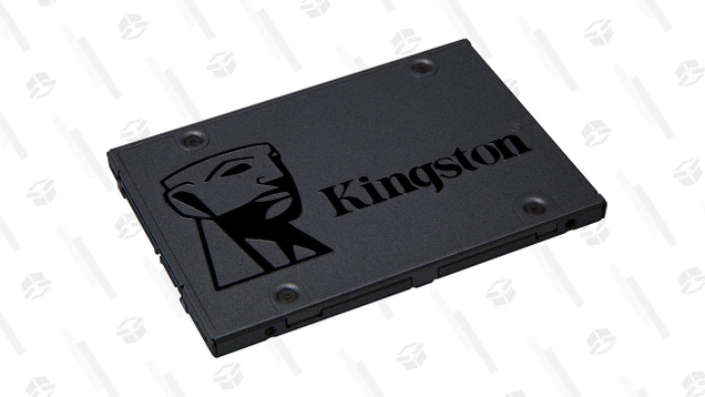 Kingston A400 SSD 120GB SATA 3 2.5” Solid State Drive | $18 | Amazon